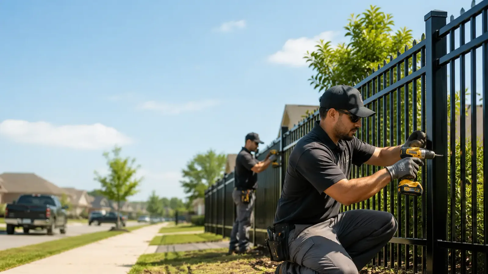 Metal Fence Installation in Montrose, MN